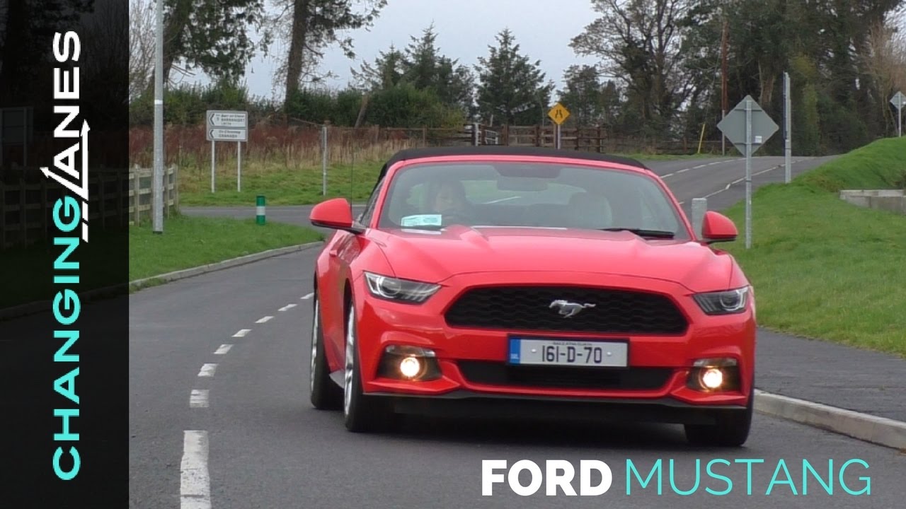 Ford Mustang 2.3-litre EcoBoost Convertible Review - ChangingLanes.ie