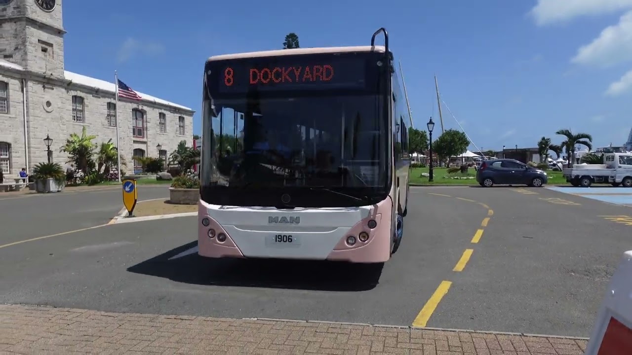Public Transportation in Dockyards, Bermuda