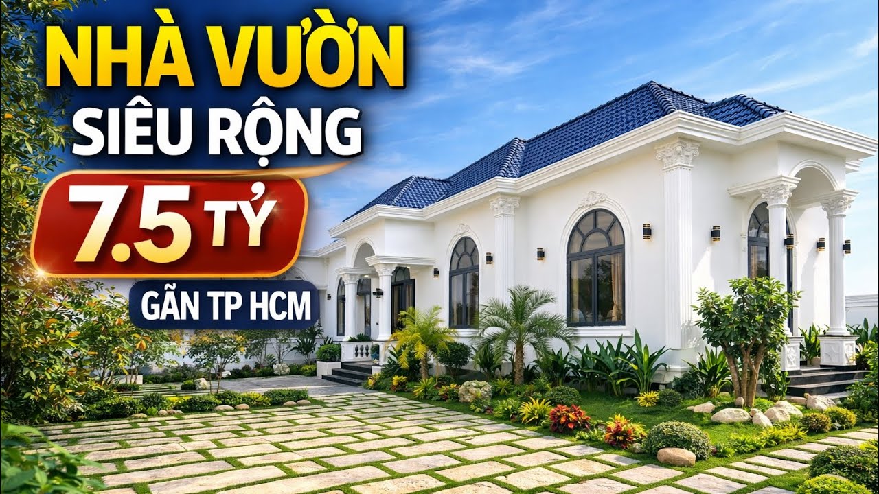 Tập 22 | Sốc! Nhà Vườn Siêu Đẹp Gần TP.HCM – Giảm Còn 7.5 Tỷ | Đức Hòa Long An