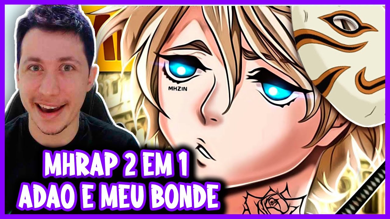 REACT 2 EM 1 MHRAP | TIPO ADÃO E MEU BONDE (Industry baby Remix)
