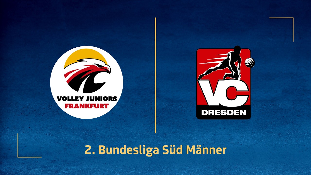 VC Juniors Frankfurt – Enervigo Volleys Dresden (2. Volleyball Bundesliga Süd M 25/26)