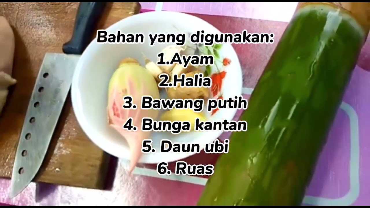 Masakkan Rimba Ayam Pansuh