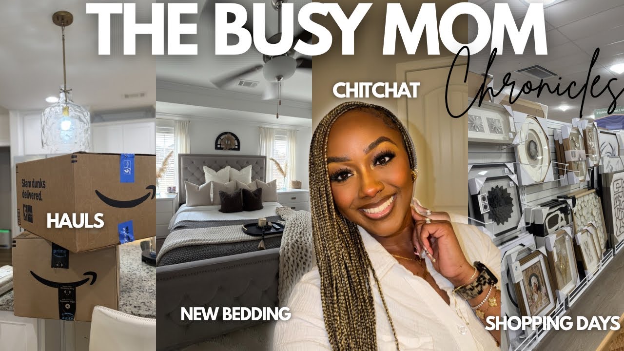 THE BUSY MOM CHRONICLES ✨ | SHES BACKKKK | LOTS OF CHITCHAT | NEW HOME FINDS|GIRLTALK + MORE✨
