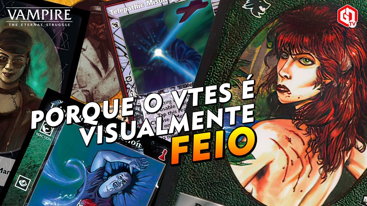 Porque VTES é feio? | Vampire The Eternal Struggle