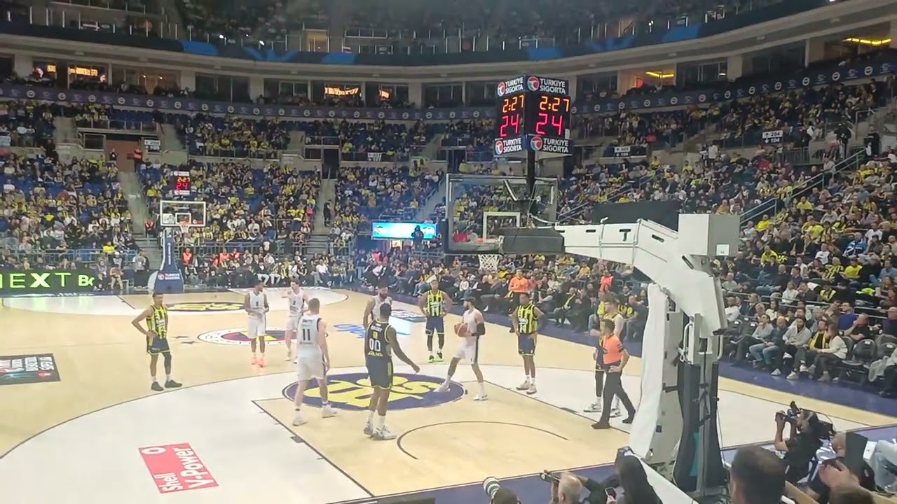 Fenerbahçe Beko - Anadolu Efes Türkiye Basketbol Süper Ligi 2.çeyrek