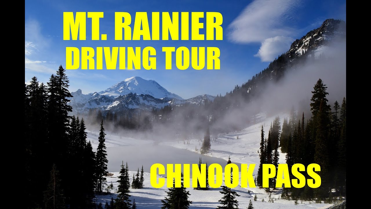Mt. Rainier Driving Tour USA - Chinook Pass - Highway 410 Washington State