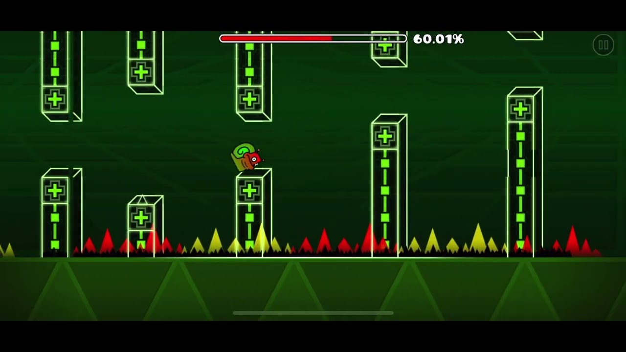 GREENSCREEN от greninja 100% - Geometry Dash (Самый сложный демон из списка Insane, 8 звезд)