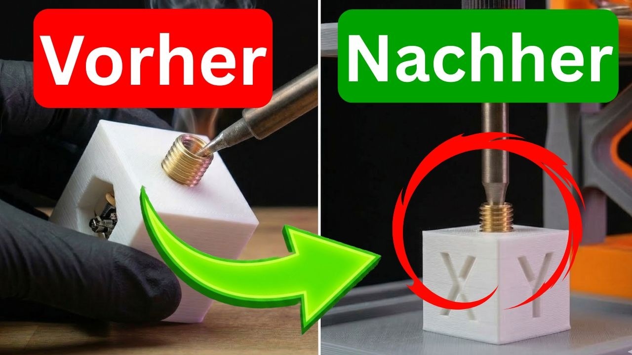 3D-Druck GEWINDE Einpress-Tool selber bauen | INGENIEUR zeigt auf