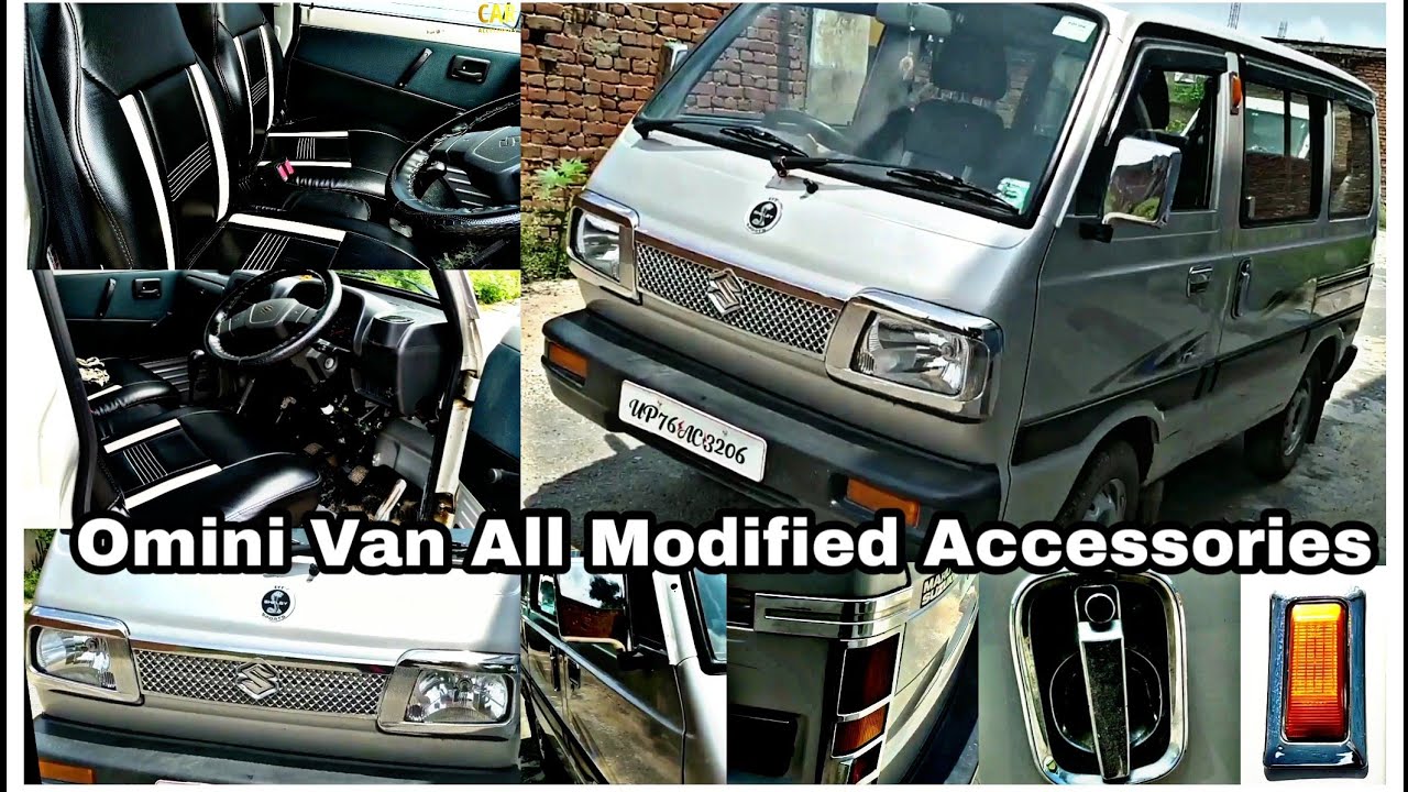 Omini Van All Modified Accessories || Car accessories || Full installation video