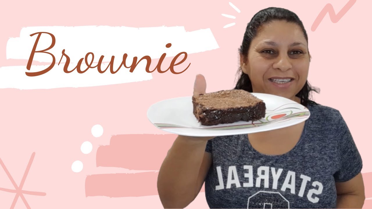 COMO FAZER UM BROWNIE MOLHADINHO E GOSTOSO