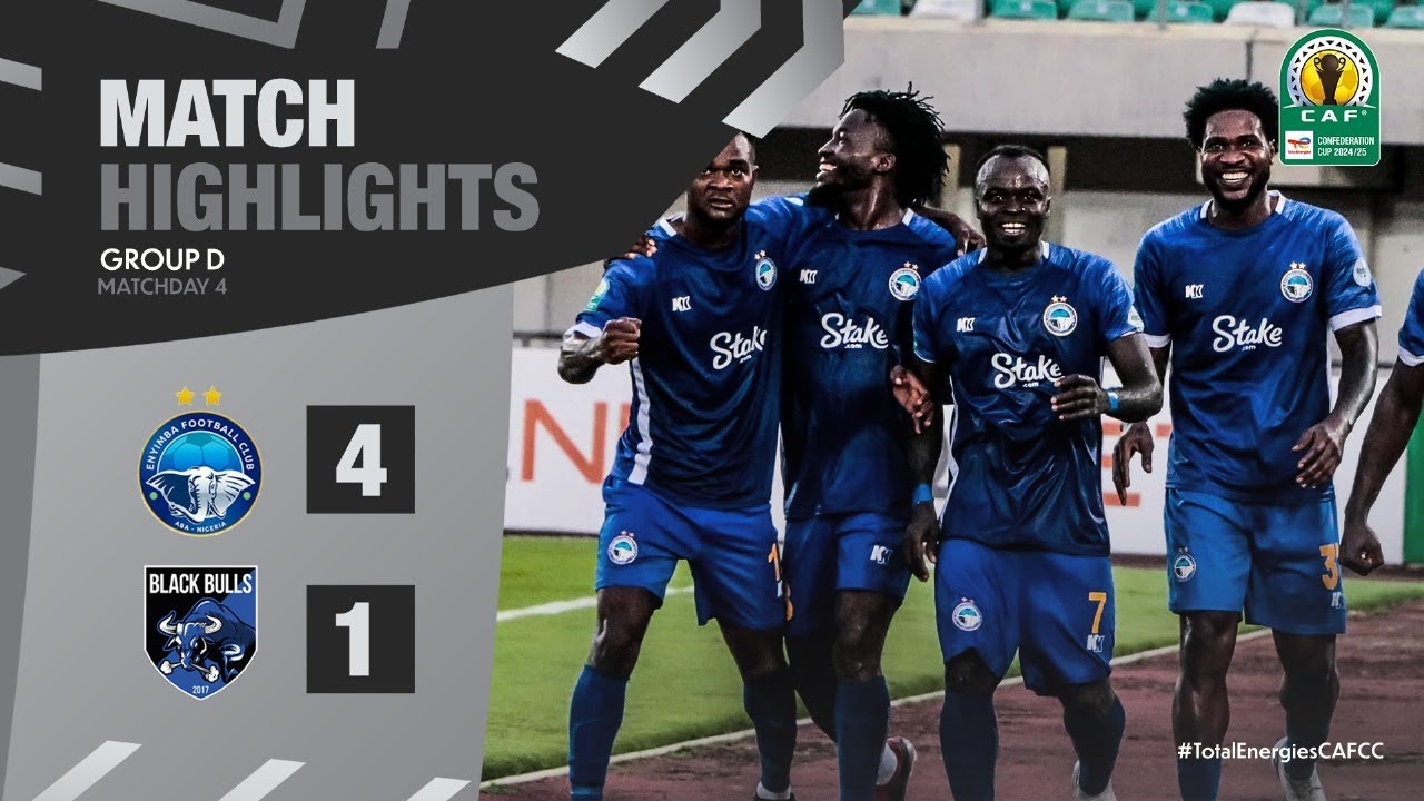 HIGHLIGHTS | Enyimba FC 🆚 Associacao Black Bulls | Matchday 4 | 2024/25 #TotalEnergiesCAFCC