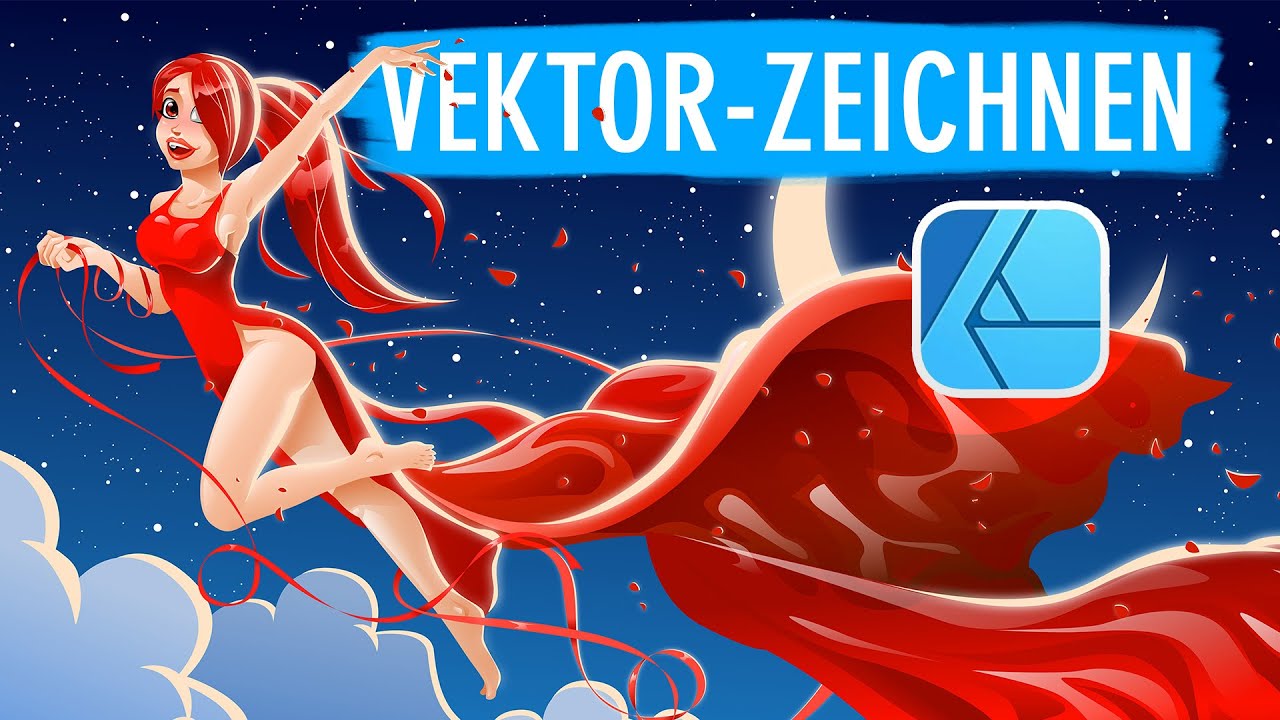 Zeichnen mit Affinity Designer [AFFINITY DESIGNER-Tutorial]