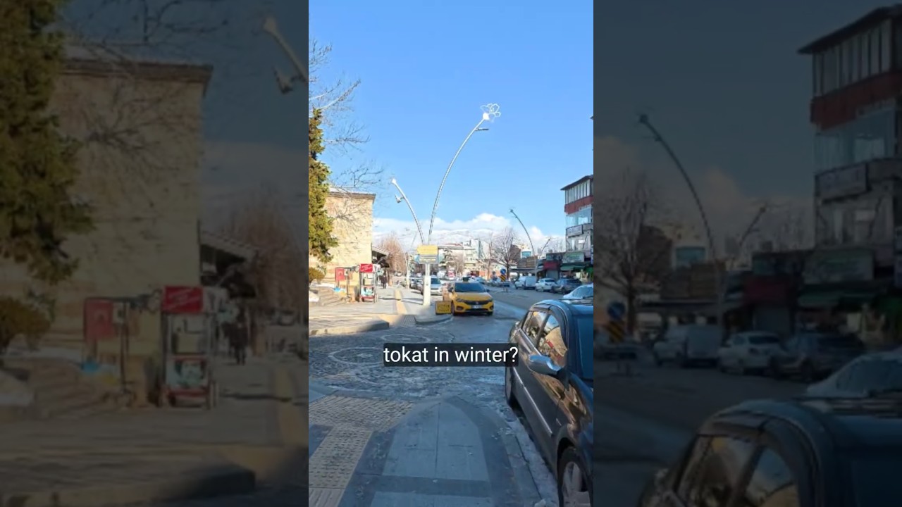 You HAVE to see Tokat in Winter! 🌨️✨ 