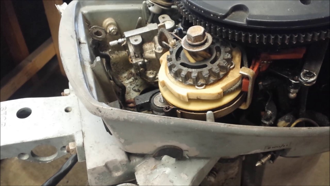 Removing an Extension Kit from a 9.9 / 15 HP Outboard
