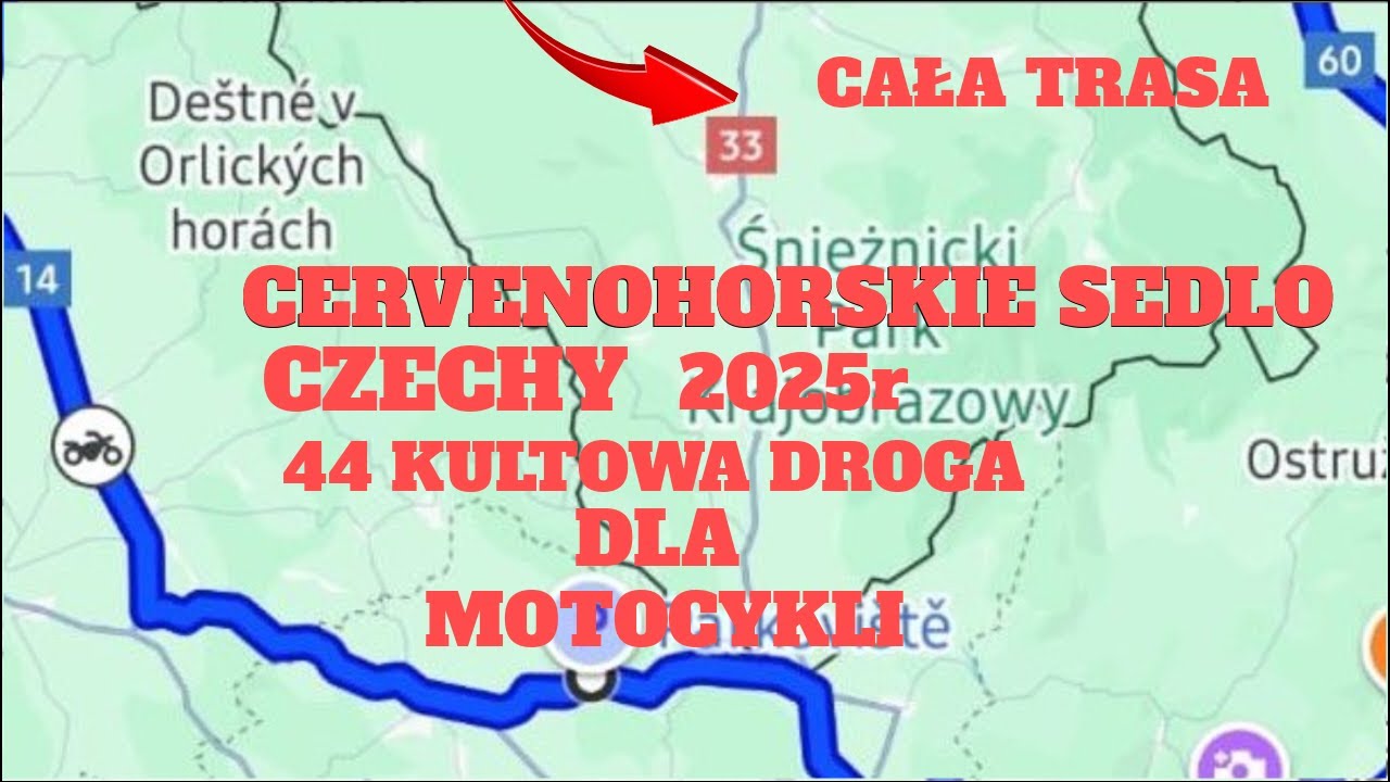 44 DROGA KULTOWA DLA MOTOCYKLI CZECHY 2025