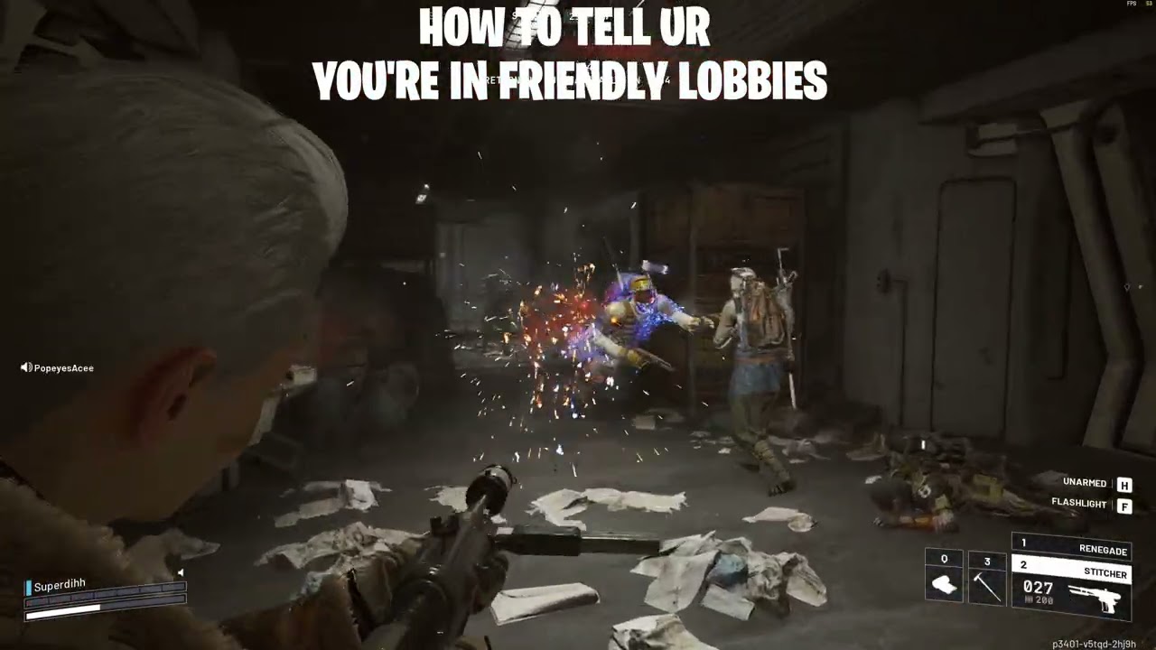 How to tell ur in friendly lobbies