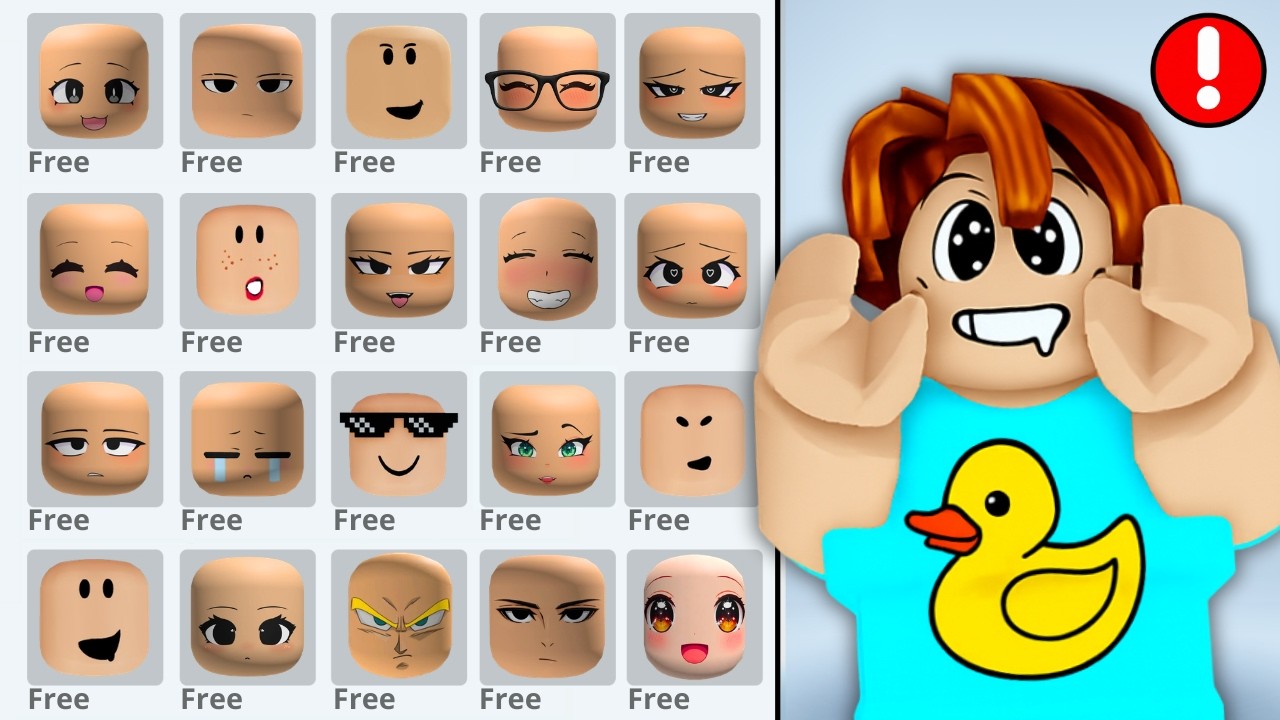 🤯HOW TO GET ALL FREE FACES ON ROBLOX 2026!!!