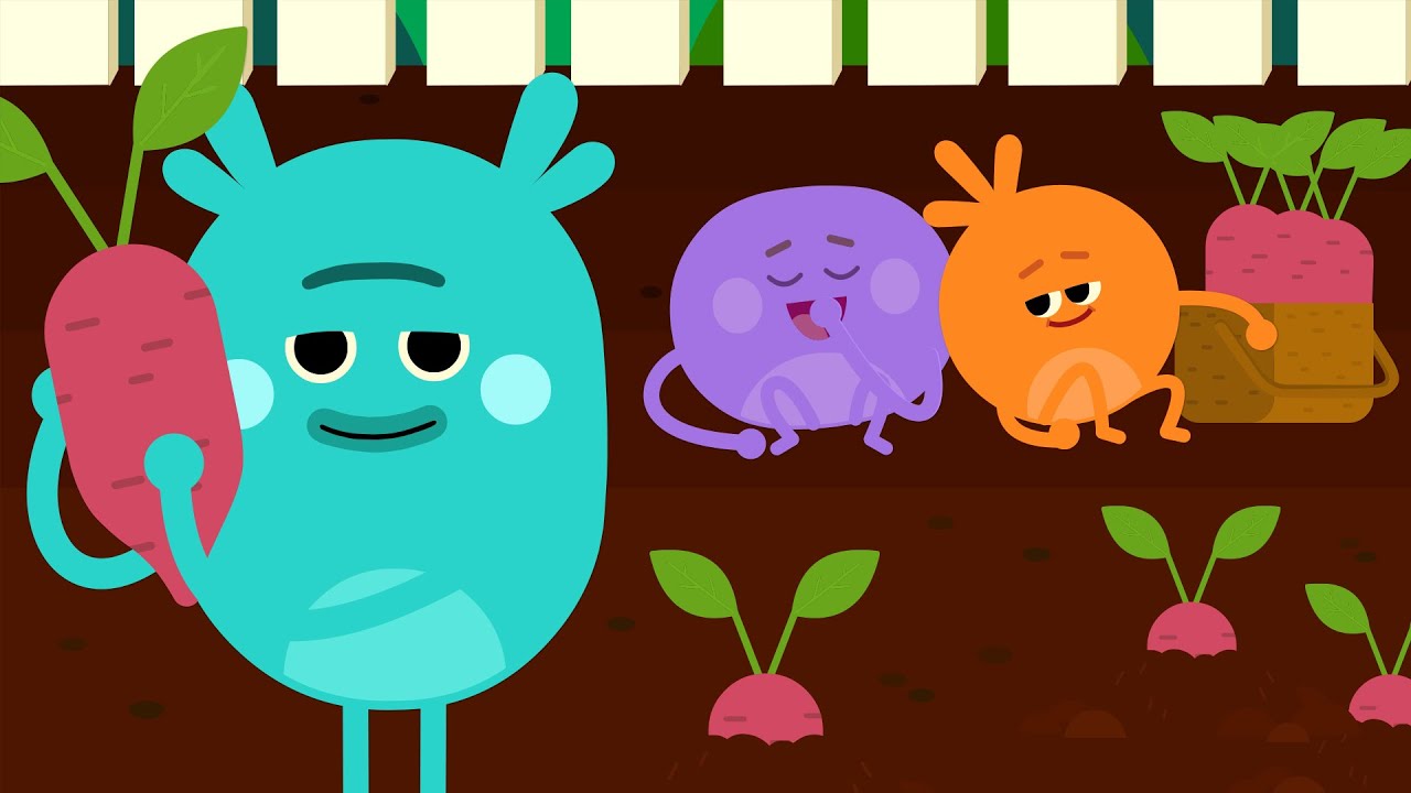 Yawning Yam Yogurt | The Bumble Nums | Cartoons For Kids