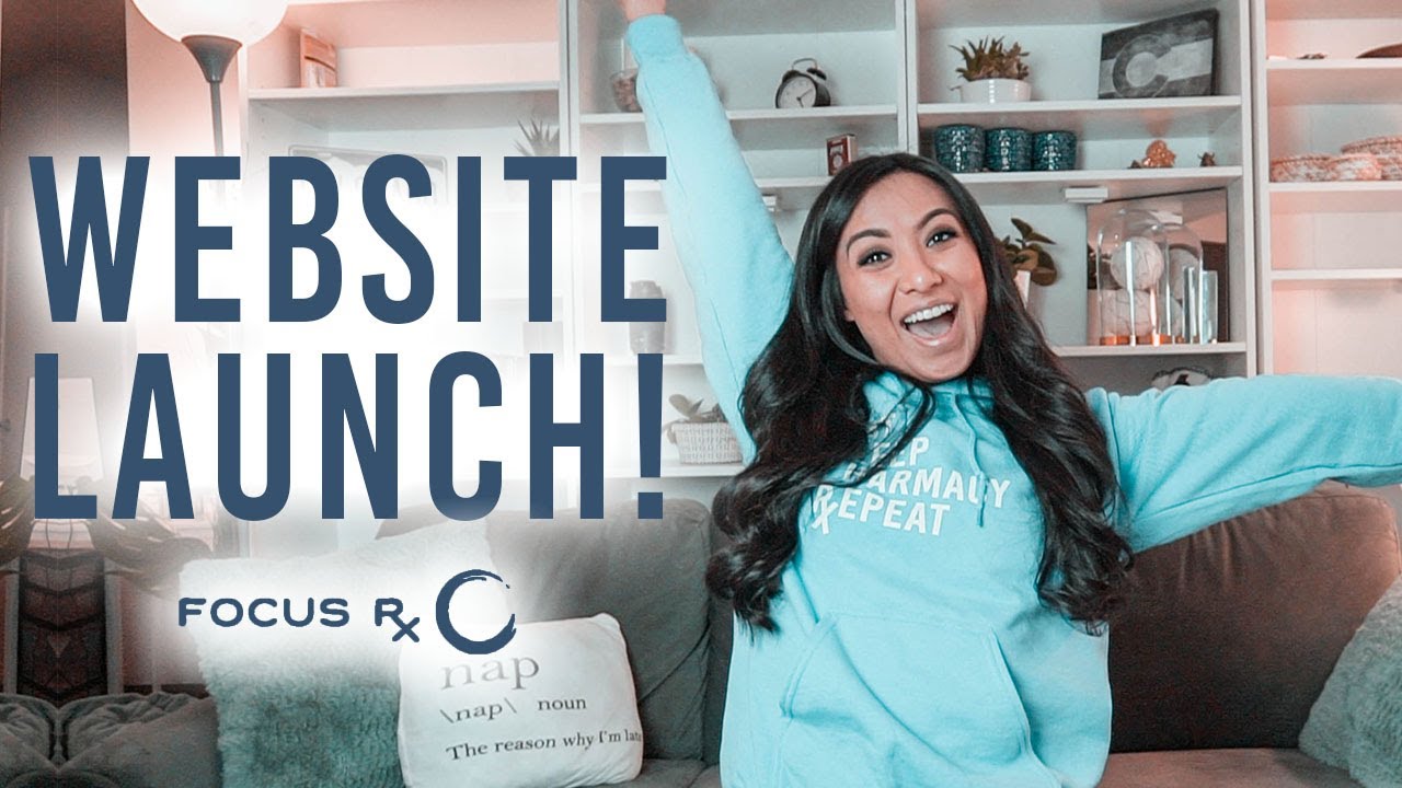 FocusRx Website Launch!! Website Tour, Free Resources, Merch, Job Application, Podcast, etc!