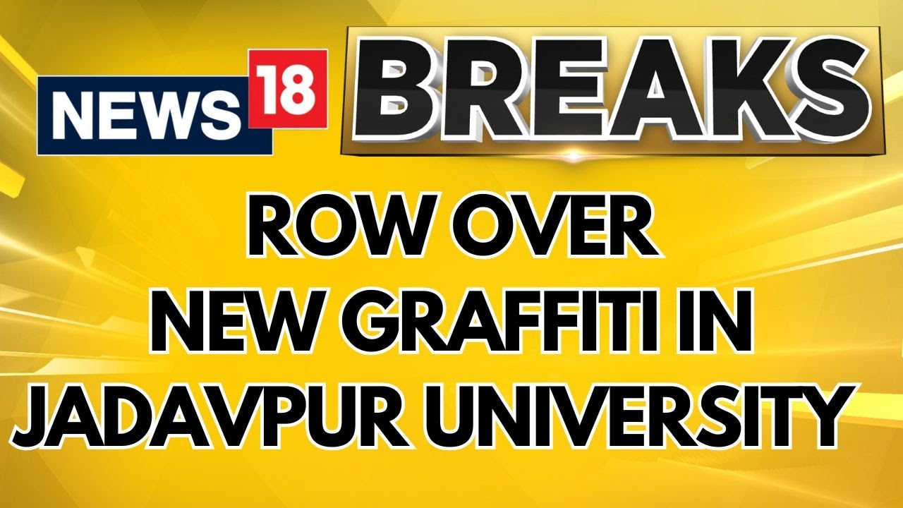 Controversy Has Erupted At Jadavpur University After Graffiti With The Slogans "Azad Kashmir"