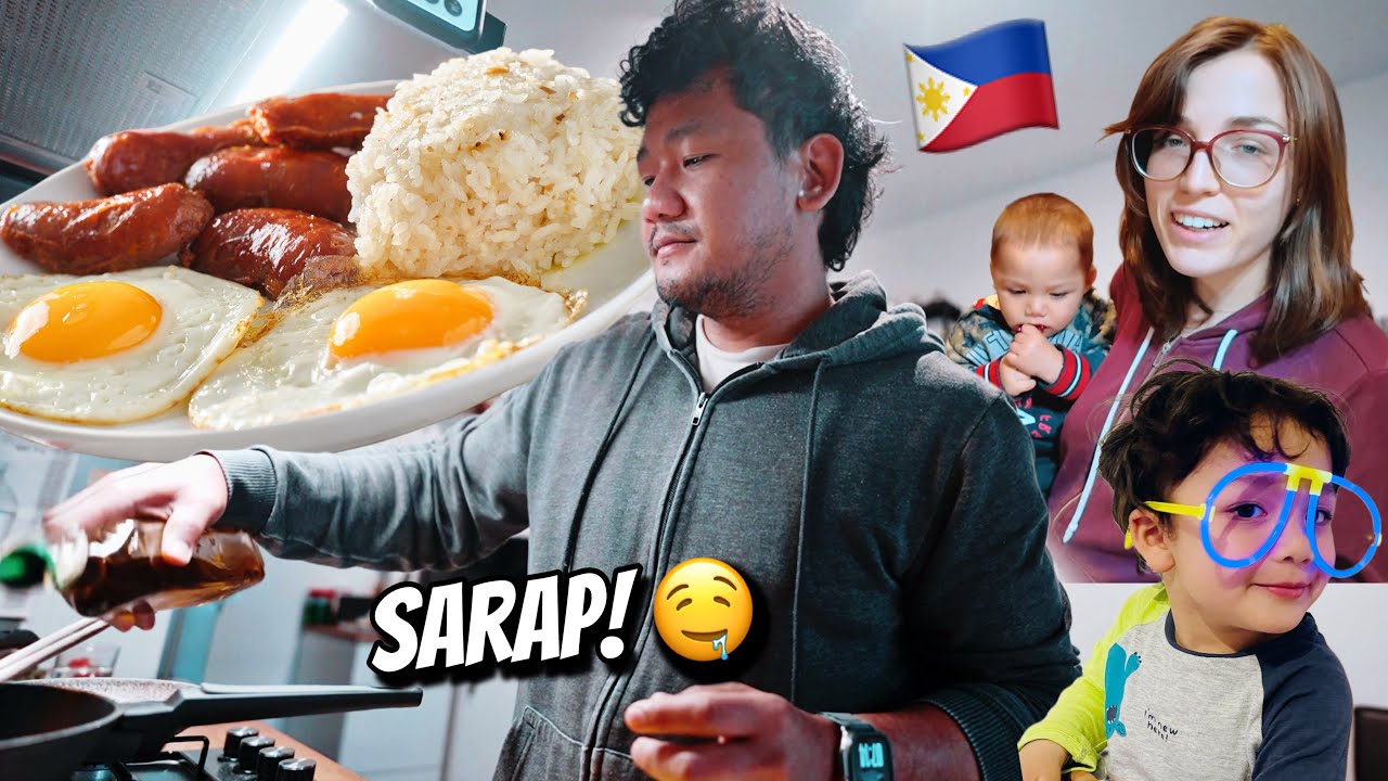 FILIPINO BREAKFAST FOR MY ITALIAN FAMILY! PANDESAL AT small ACCIDENT! | 🇵🇭 🇮🇹 PINOY IIN ITALY