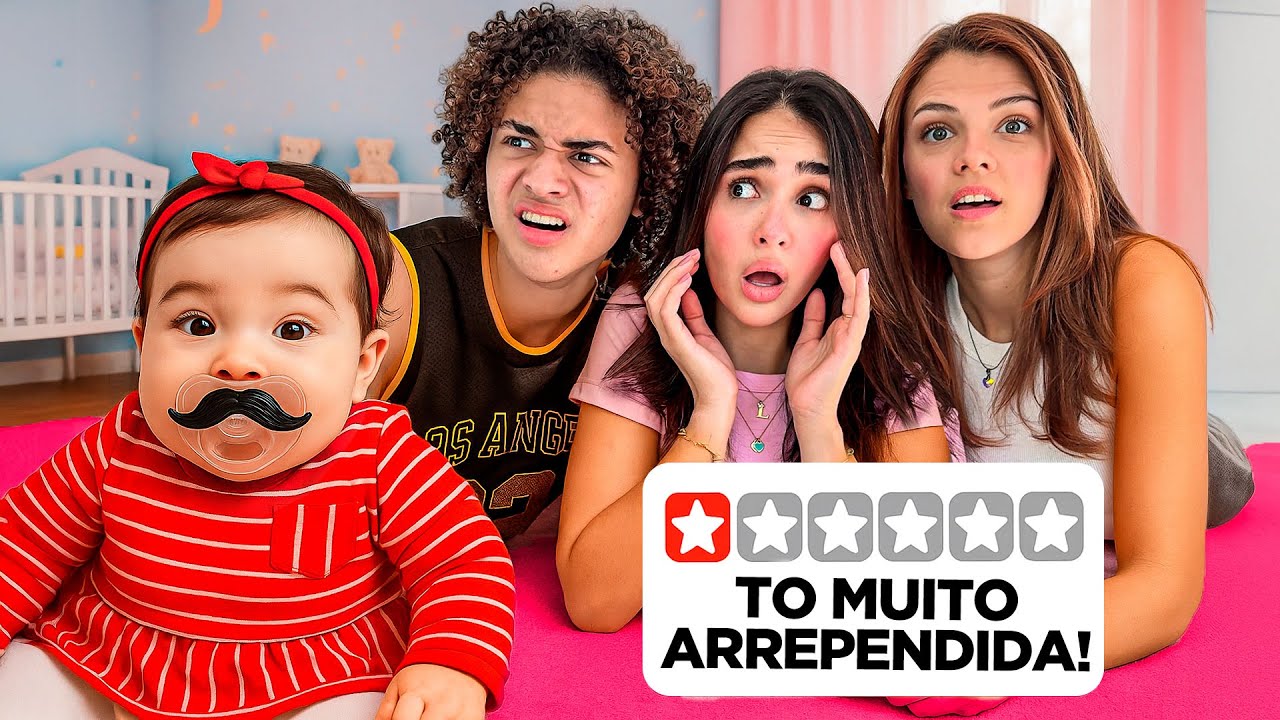 TESTAMOS PRODUTOS DE 1 ESTRELA COM A BEBÊ DA MARIANA GRÁVIDA 😳😳😳