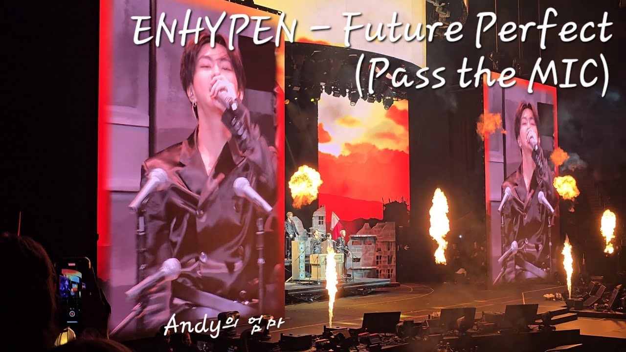 [4K] Future Perfect (Pass the MIC) - ENHYPEN Walk The Line World Tour in New York 