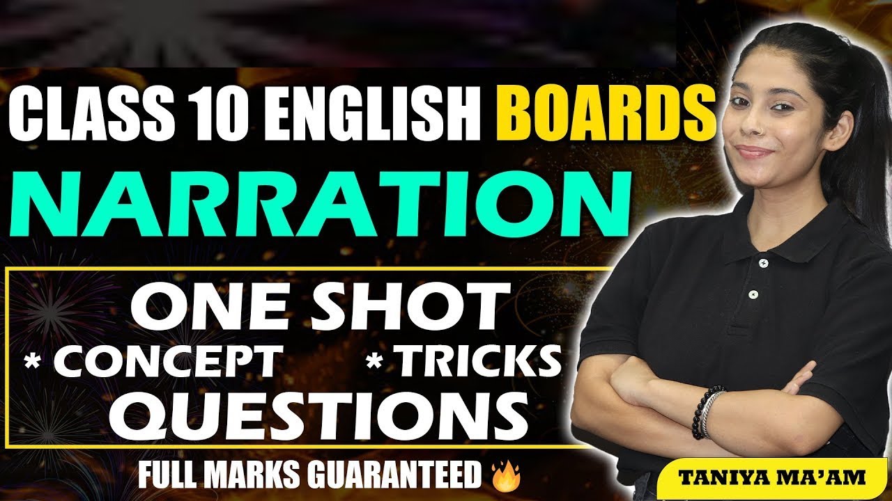 Narration | Direct & Indirect Speech | Concept, Rules, Examples & Tricks in Hindi | Boards 2024