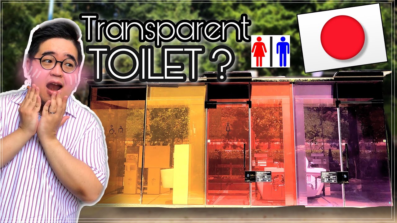 Transparent Public Toilets in Tokyo, Japan  | Nippon Foundation & Shigeru Ban Collaboration