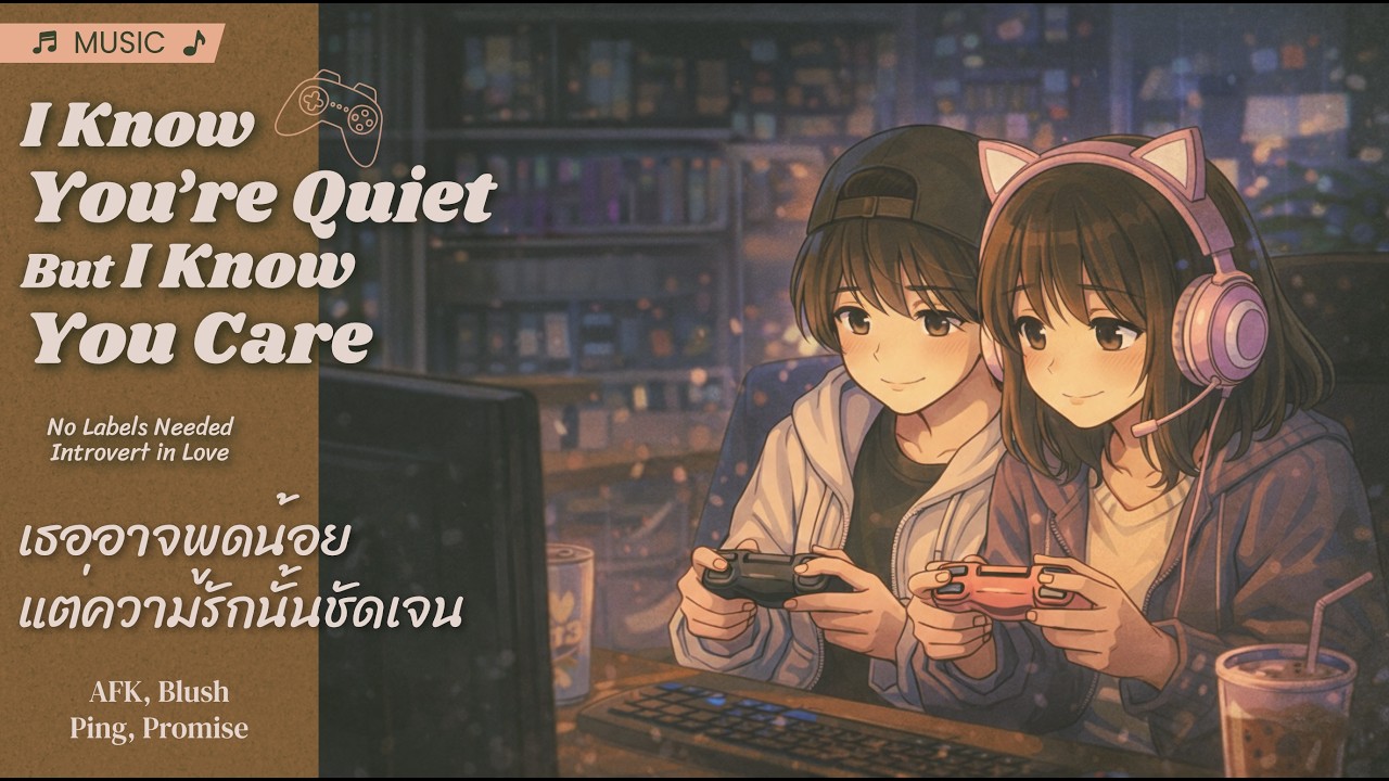 โปรดเข้าใจนาย Introvert (Girl Version) | Soft Gamer Love Song, Quiet but True Feelings