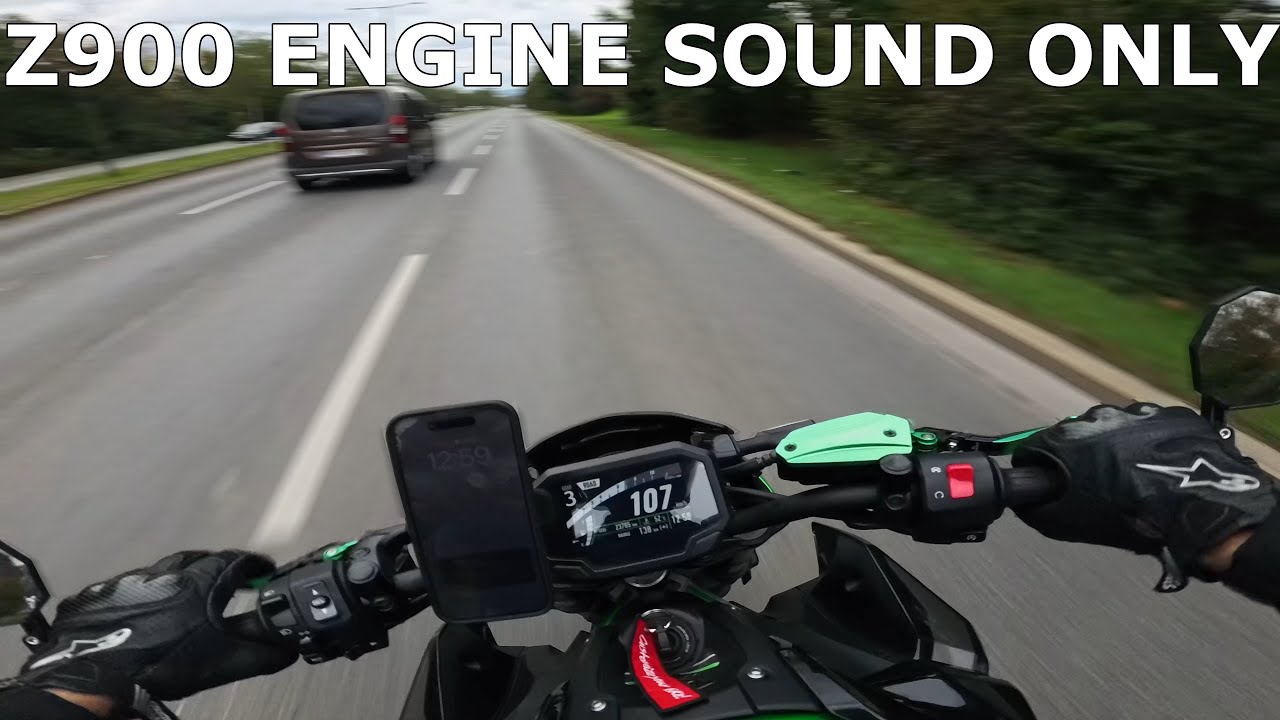 Z900 | 35KW | RAW SOUND | SC PROJECT CR-T | City Ride | POV
