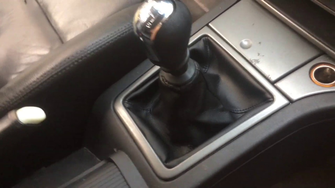 Opel Signum/Vectra C, замена чехла и ручки кпп