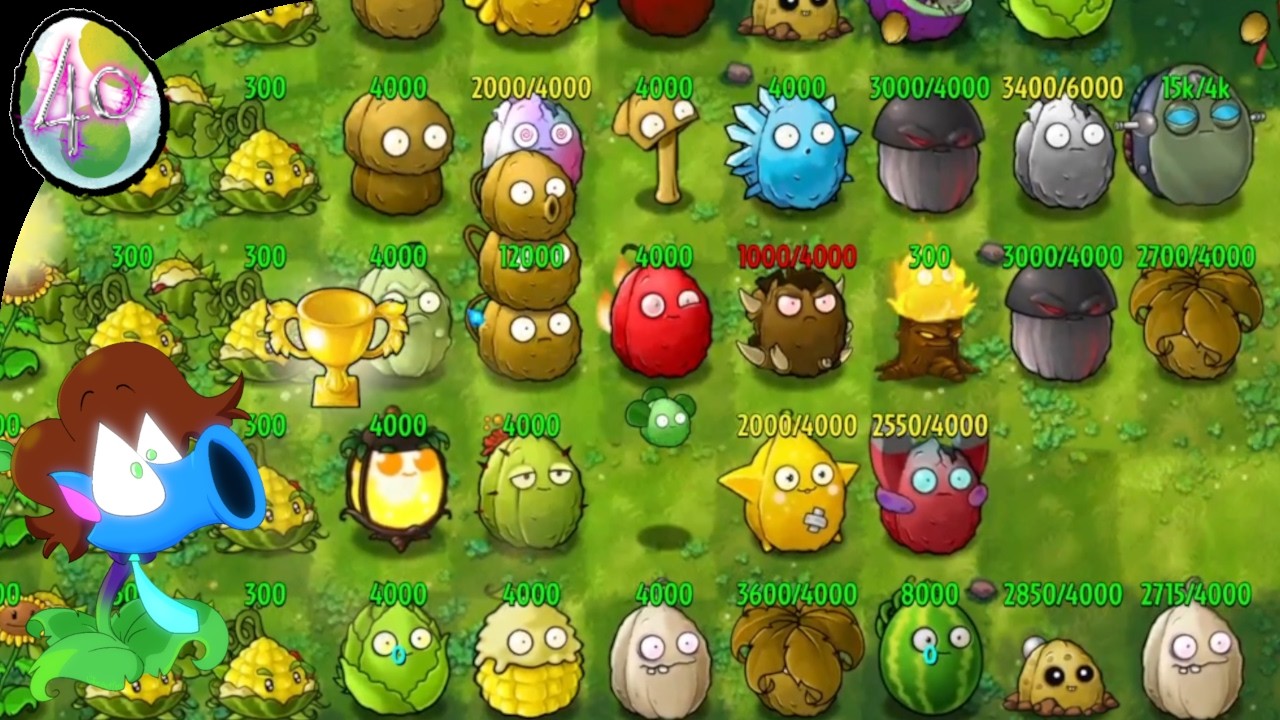 Plants Vs. Zombies Fusion [40]: Taste The Walnut Rainbow