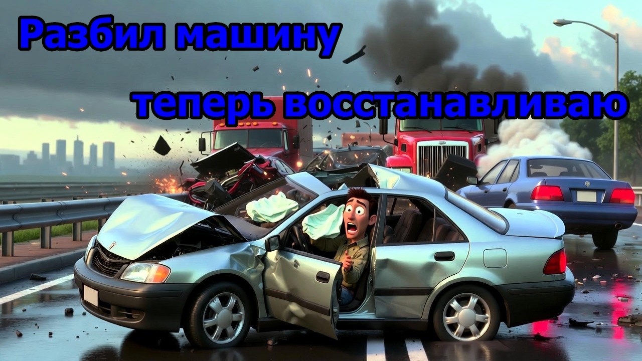 Разбил машину   теперь восстанавливаю