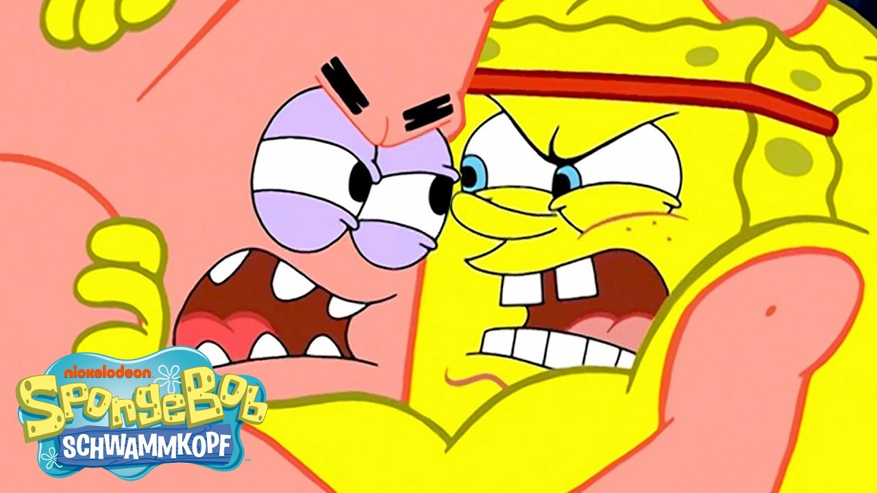 SpongeBob | 60 Minuten Prügeleien in Bikini Bottom! 🥊 | SpongeBob Schwammkopf