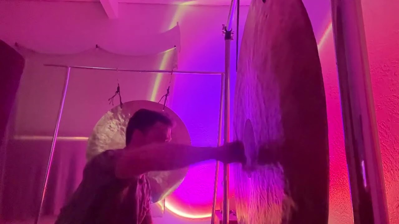 Wind Gongs 48” & 32 in the high desert. 