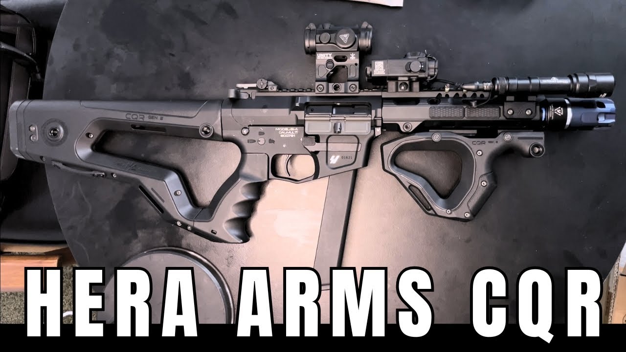 HERA ARMS CQR Gen 2 Build #airsoft #airsoftrifle #pewgun #bb #에어소프트게임