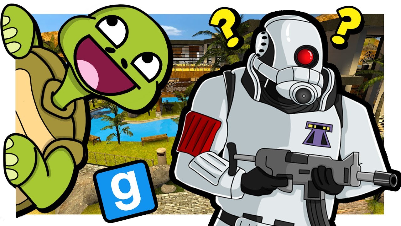 ❓ NASCONDINO nella VILLA al MARE in VACANZA! (GMod ITA Funny Moments) w/ iNoob TheLoneGamer