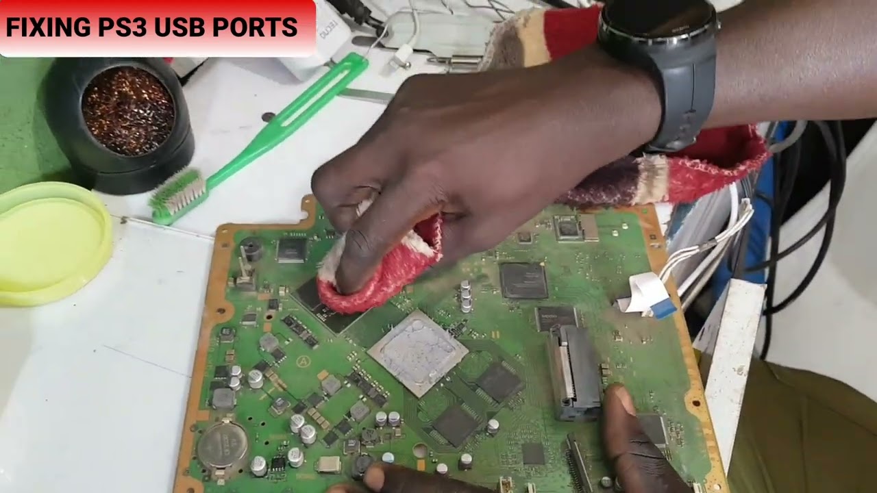 HOW TO FIX PS3 USB PORTS