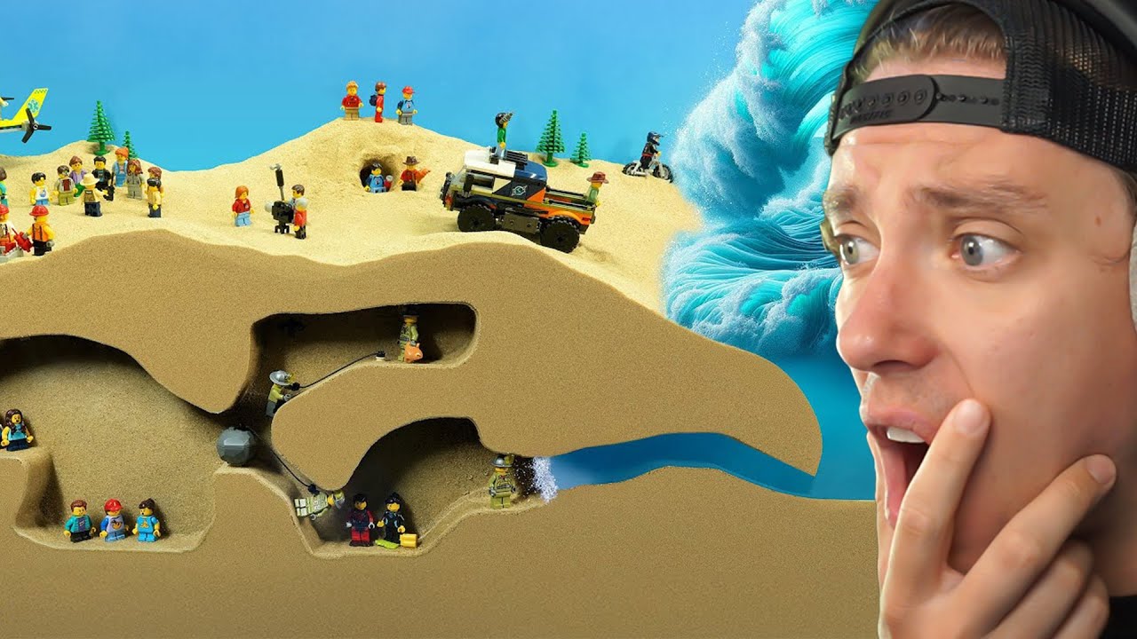 Reacting To CAVE DIVERS vs Tsunami Flood!!!