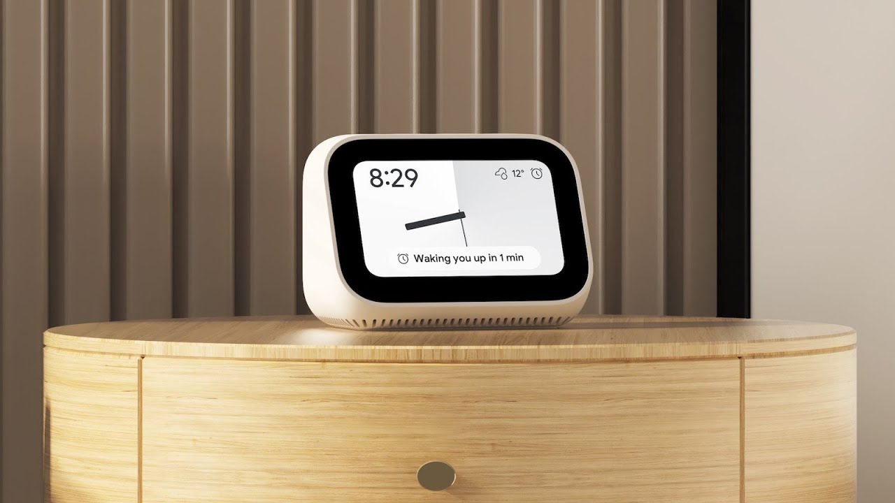 Xiaomi Mi Smart Clock okos asztali óra bemutató
