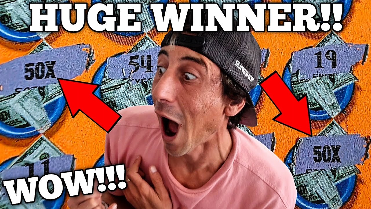 OMG Huge Win on the New 200X Tickets🔥