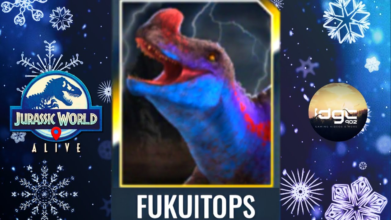 Finally! Fukuitops Teases Update 3.17 in Jurassic World Alive! ❄️