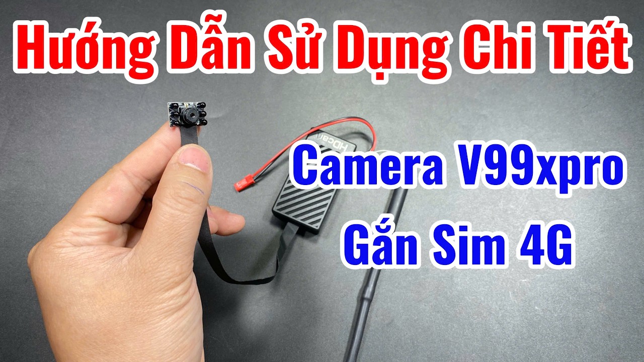 TỐP 2 Mẫu Camera Siêu Nhỏ V99 GẮN SIM 4G || Phân Tích ƯU NHƯỢC Điểm Từng Loại