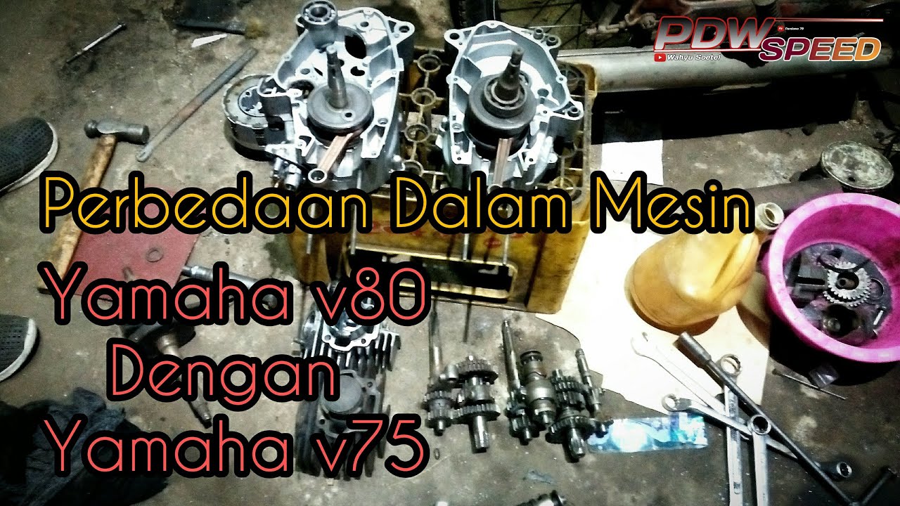 Perbedaan Mesin Yamaha V80 Dengan Yamaha V75