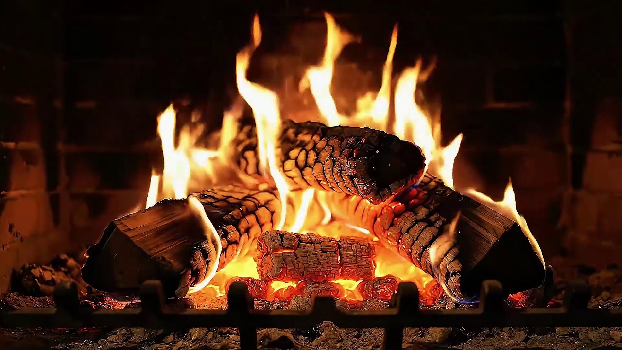 Fireplace Ambience | Natural Crackling Fire Sounds for Sleep & Relaxing