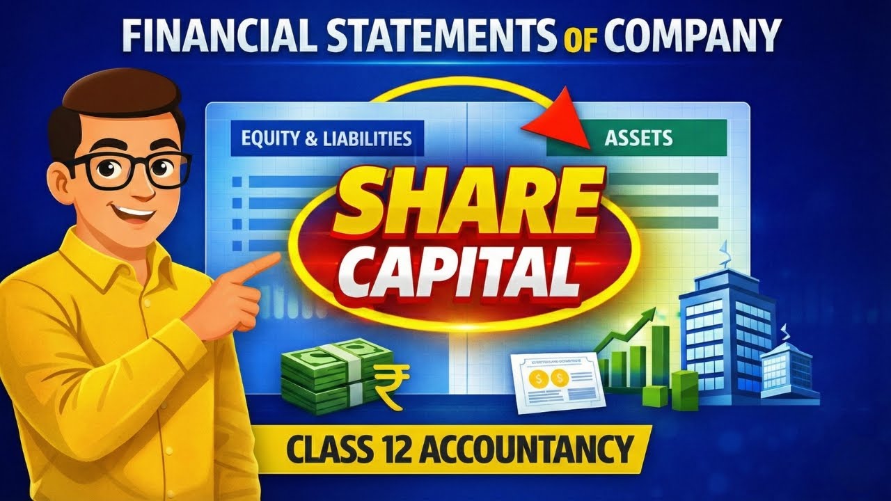 Everything You Need for Share Capital | Class 12 Accounts | 2025-26 Boards #Class12Commerce