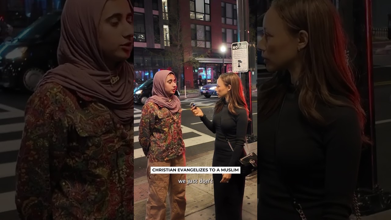 Christian Evangelizes to a Muslim #evangelism #streetpreacher #Jesus #muslims #jesussaves