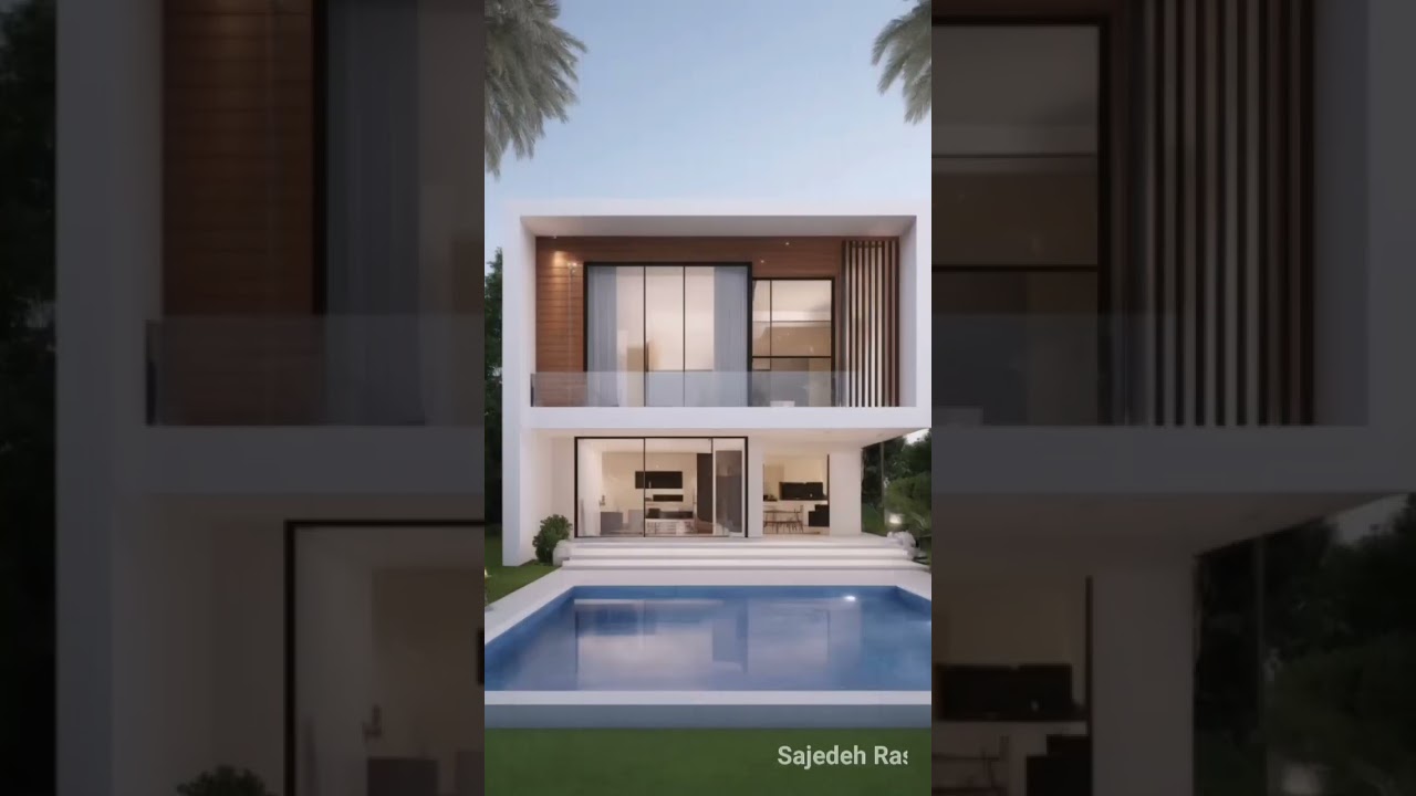 #short la villa singola #architettura #architettura #archicad25 #lumion