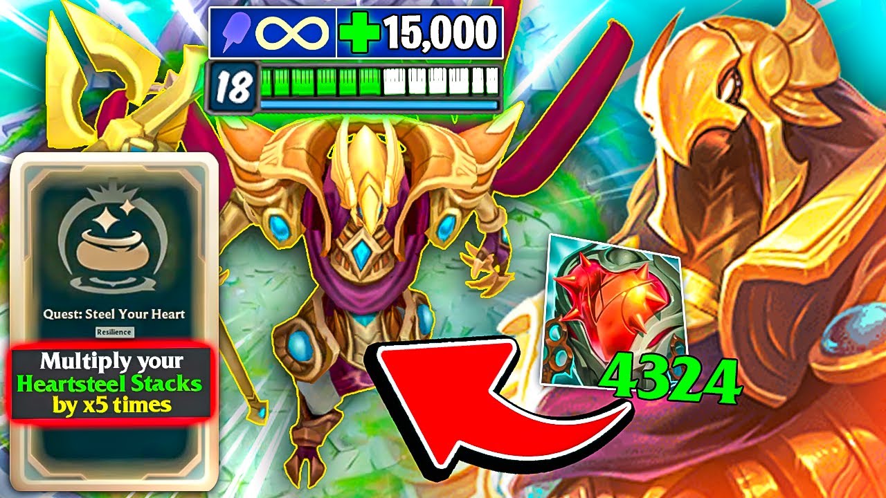 When the Rank 1 Azir gets 15,000 HP and Infinite Stacking AP (RAIDBOSS AZIR) | 2v2v2v2 Arena